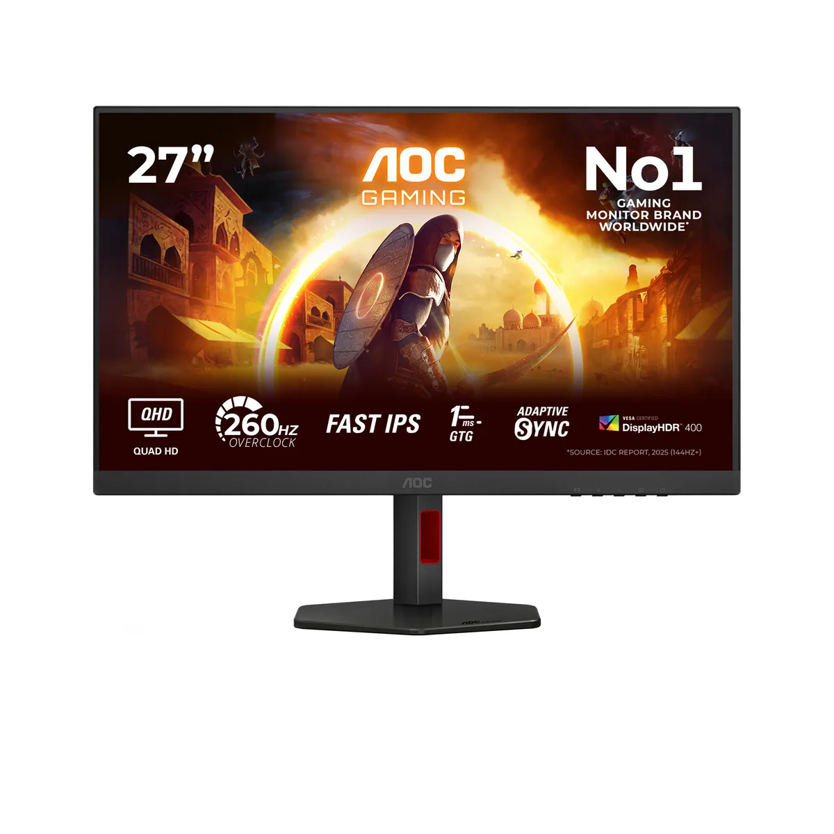 AOC Q27G4ZR ips gaming 27" qhd 2560x1440 16:9 led 1 ms beépített hangszóró VESA állítható #1