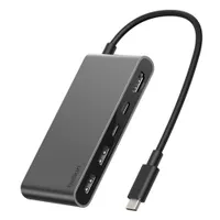 Belkin AVC022HQSGY Connect 5-in-1 USB-C hub duál USB-C portok HDMI 4K60 5000 Mbps ChromeOS