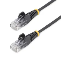 Startech.com N6PAT300CMBKS Cat6 kábel 3 m fekete UTP snagless arany érintkezők 28 AWG