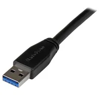 Startech.com USB3SAB10M USB A-B kábel 10 m USB 3.2 Gen 1 5 Gbps nikkel borítás fekete