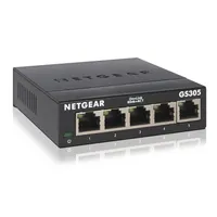 Netgear GS305-300PES GS305 5-portos gigabites unmanaged switch falra szerelhető