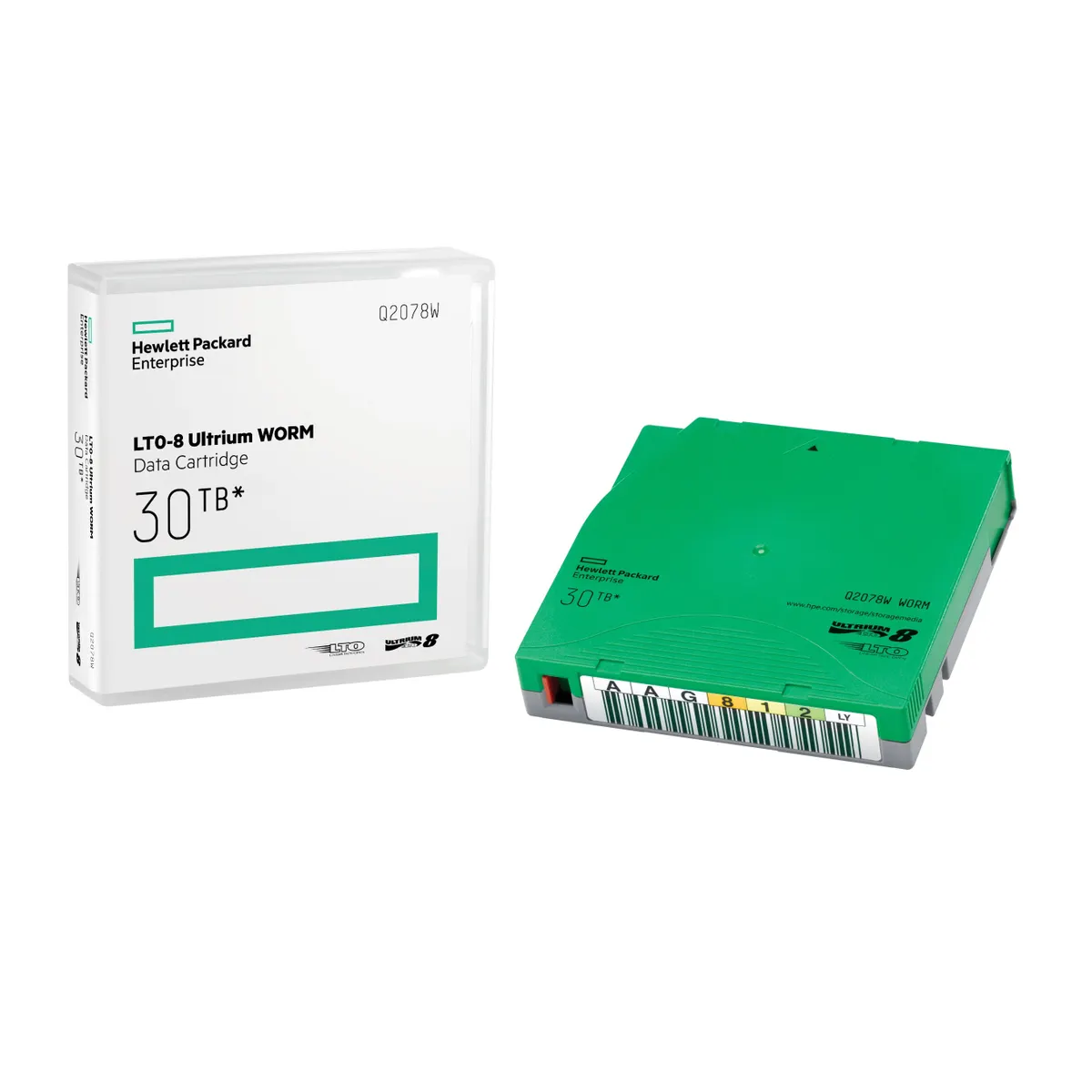HP Enterprise Q2078W LTO-8 Ultrium 30TB WORM Adatszalag 700 Mbit 1,26 cm #1