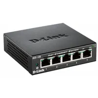 D-Link DES-105/E 5-portos 10-100Mbps asztali nem menedzselt kapcsoló #1