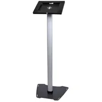 Startech.com STNDTBLT1FS padlóállvány multimédia táblagéphez 1060x410x320 mm fekete, ezüst