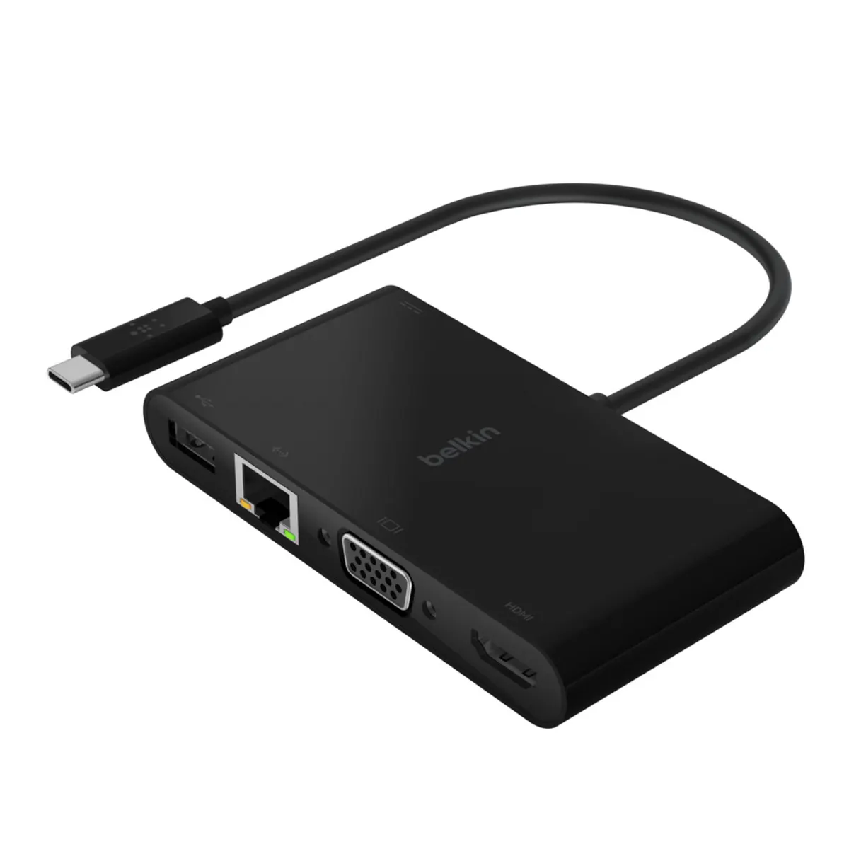 Belkin AVC004BTBK USB-C többportos adapter HDMI, VGA, Ethernet, USB-A 100W PD #1