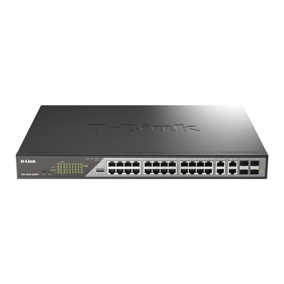 D-Link DSS-200G-28MPP/E 28-port gigabit PoE surveillance switch 518W 1U L2 #1