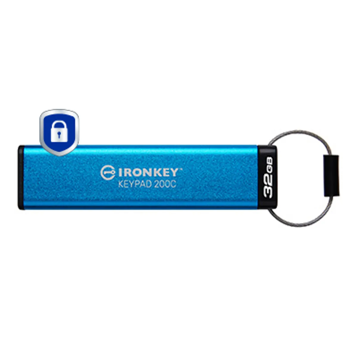 Kingston IKKP200C/32GB IronKey Keypad 200C 32GB USB-C USB 3.2 Gen 1 AES-256 FIPS-140-3 lvl 3 IP57 #1