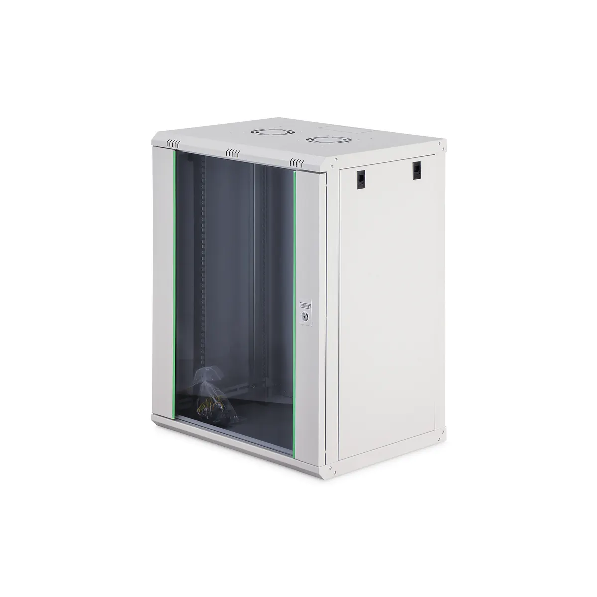 Assmann DN-19 16-U-EC falra szerelhető állvány 600x450 16U IP20 szürke #1