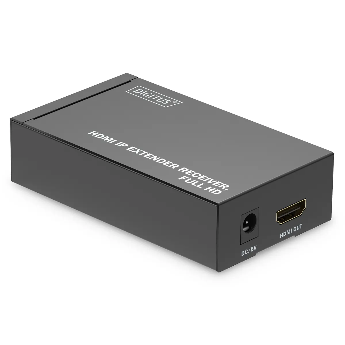 Assmann DS-55518 hdmi ip extender vevőegység 1920x1080 cat6, cat6a, cat7, cat8 vezetékes 5 v 2 a 8 w #1