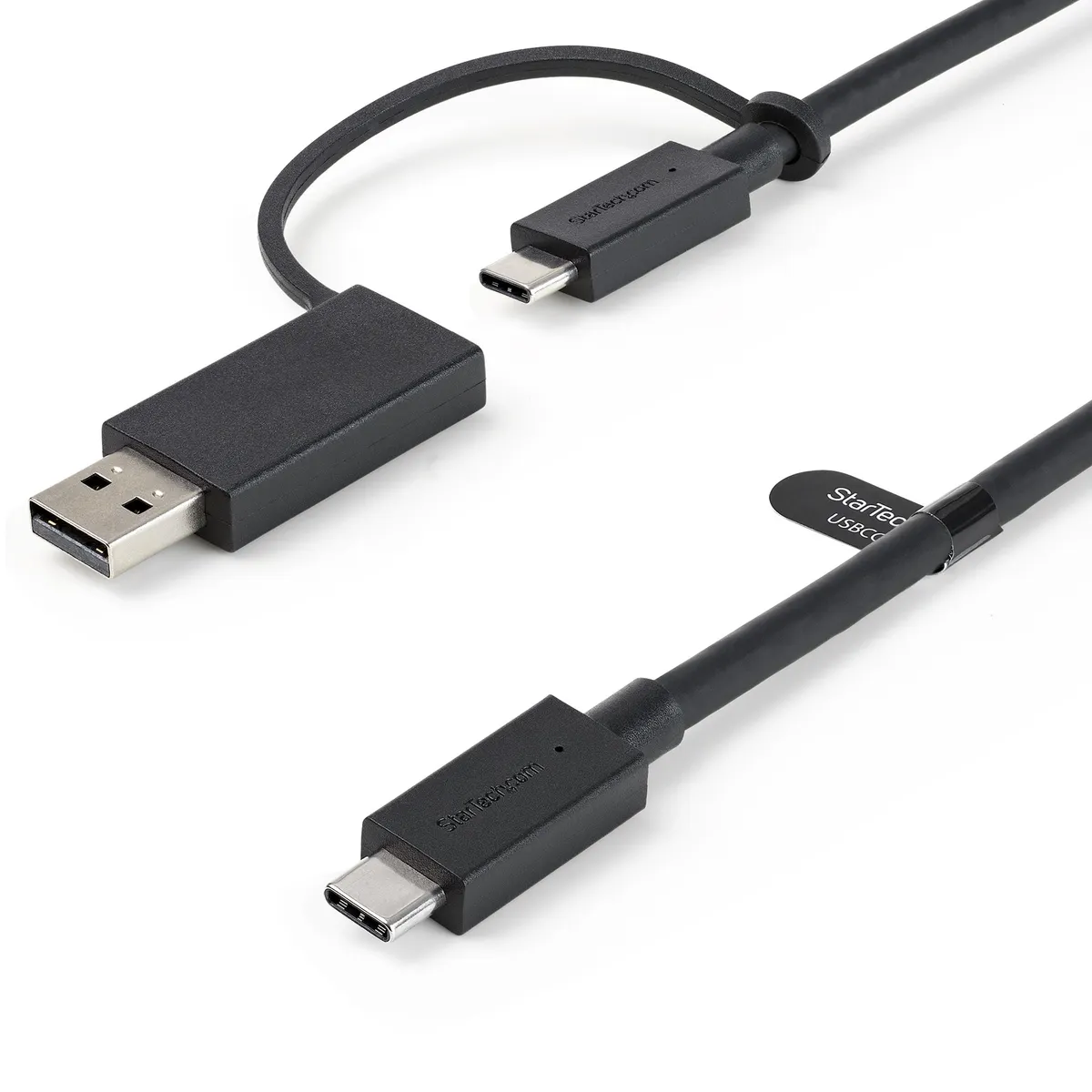 Startech.com USBCCADP USB-C kábel USB-A adapterrel 1 m USB 3.2 Gen 2 fekete #1