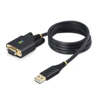 Startech.com 1P3FFCNB-USB-SERIAL usb-serial dce adapter kábel null-modem 1 m fekete #1