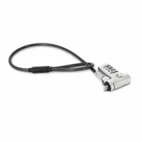 Dicota D32050 laptop zár univerzális mini ezüst 0,3 m kábel 4,4 mm 46 mm