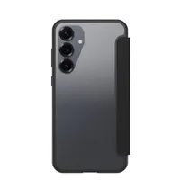 OtterBox 77-97831 React Folio Oldalra nyíló Samsung Galaxy S25Plus 6.7" átlátszó fekete 1 kártyatartó rekesz