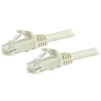 Startech.com N6PATC5MWH patch kábel 5m cat6 utp arany érintkezők fehér #1