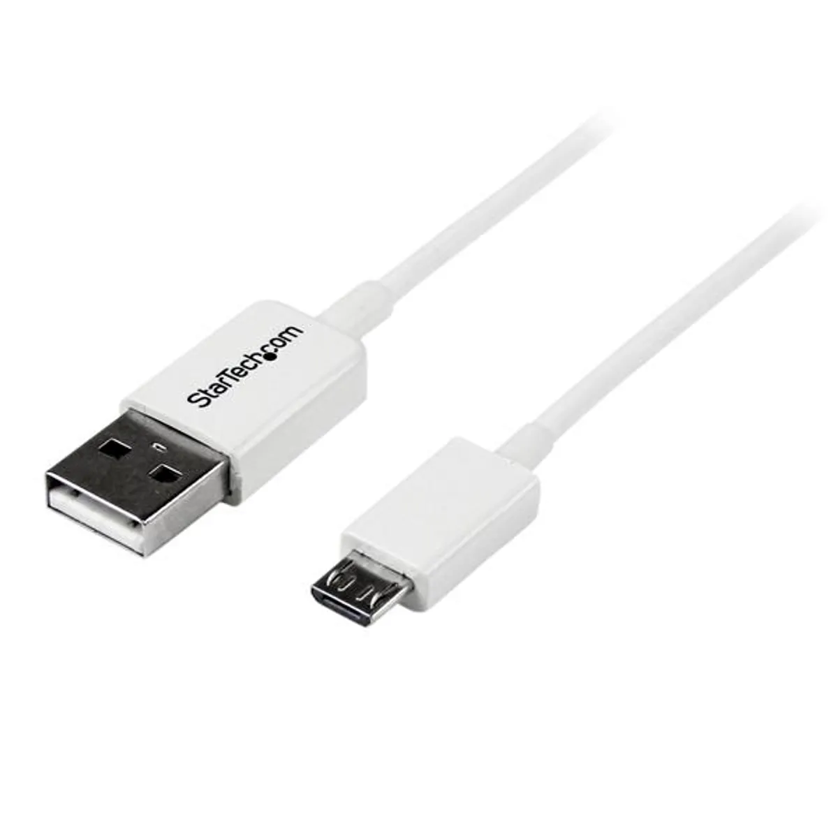 Startech.com USBPAUB1MW USB A-Micro USB kábel 1 m fehér USB 2.0 #1