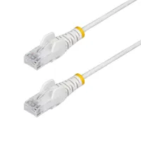 Startech.com N6PAT300CMWHS Cat6 kábel 3 m UTP 1000 Mbps arany érintkezők RJ-45 fehér