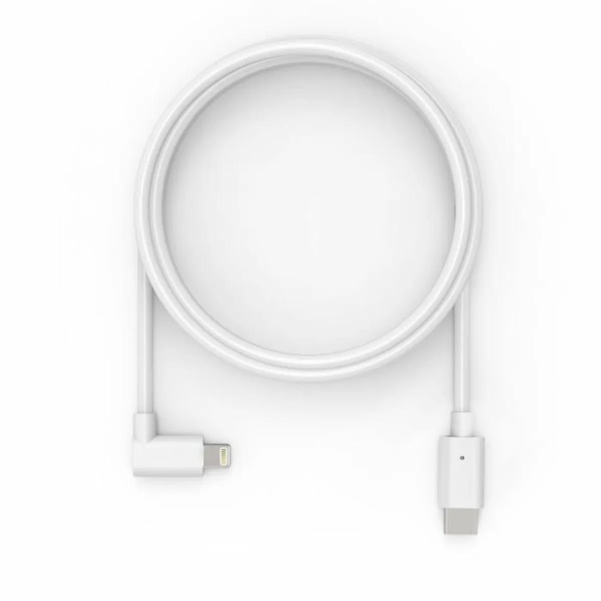 Self Positioning 6FTC90DLT01 USB-C to Lightning kábel 90 fokos 1,8 m fehér #1