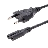 Startech.com 752E-3M-POWER-LEAD tápvezeték 3 m CEE7-16-C7 H03VVH2-F 250 V 2.5 A