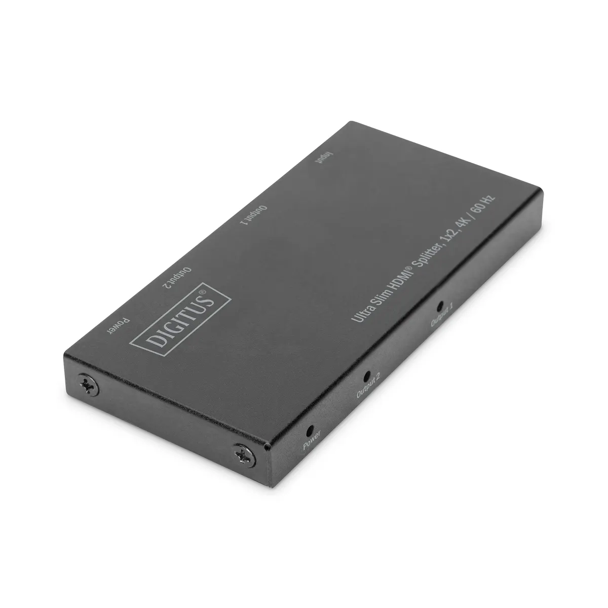 Assmann DS-45322 HDMI osztó 1x2 4K 60Hz HDR HDCP 2.2 18Gbps fém ház #1