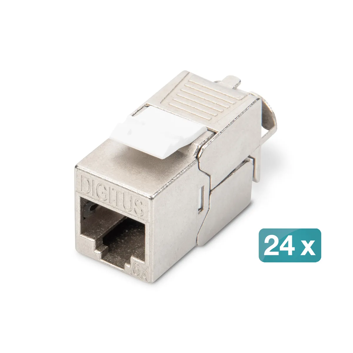 Assmann DN-93615-24 Keystone shielded Cat6A Tool-free #1