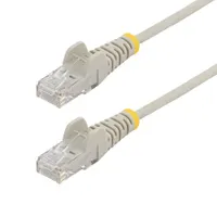 Startech.com N6PAT15MGRS N6PAT 15 m Cat6 UTP RJ-45 RJ-45 aranyozott érintkezők 1000 Mbps szürke