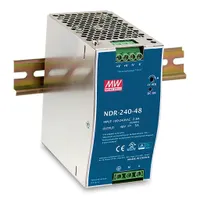 D-Link DIS-N240-48 DIN sínre szerelhető tápegység 240W 48VDC 90-264V bemenet 47-63 Hz aktív PFC TS-35 7.5 15 UL508 EN61000-6-2