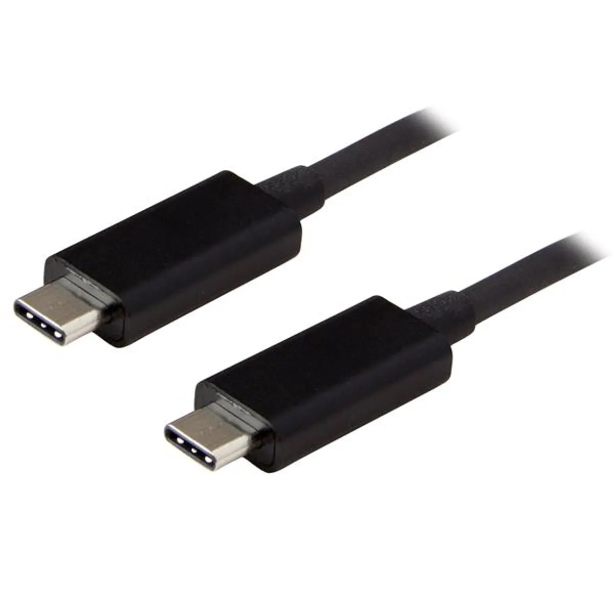 Startech.com USB31CC1M USB Type-C adat- és töltőkábel 1 m USB 3.2 Gen 2 10 Gbps nikkel bevonatú érintkezők Fekete #1