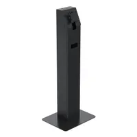 Ergonomic Solutions SPK400-17 SpacePole mini kiosk floorstand fekete fém 500x400x1290 mm