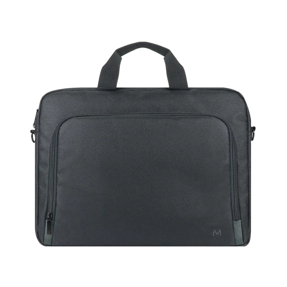 Mobilis 003074 TheOne basic briefcase toploading 17" 1 rekesz, hordozó fogantyú, vállpánt, monokróm #1