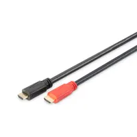 Assmann DB-330118-100-S HDMI kábel 10 m arany érintkezők HDMI-verzió 1.4 3840x2160 3D fekete