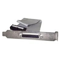Startech.com PLATE25F16 Párhuzamos port hátlapi kivezetés DB-25 IDC 0,4 m Szürke