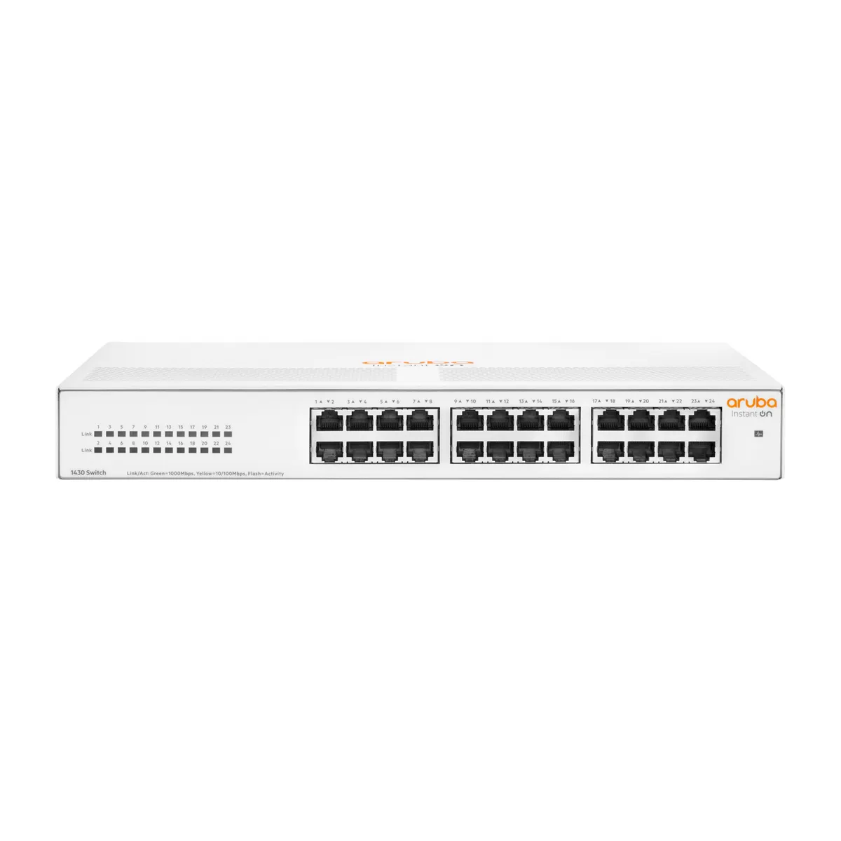 HP Enterprise R8R49A#ABB Aruba Instant On 1430 24G Unmanaged L2 24x GbE RJ-45 1U MAC 8192 48 Gbit/s #1