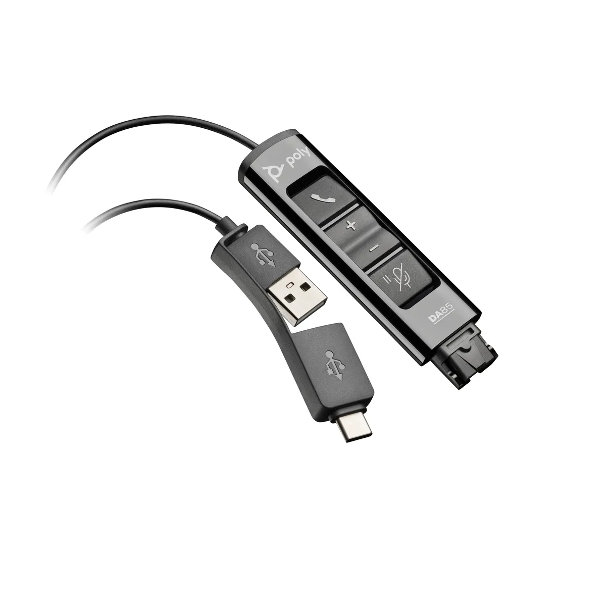 Poly 784P9AA USB-A USB-C kábel 1500 mm fekete #1