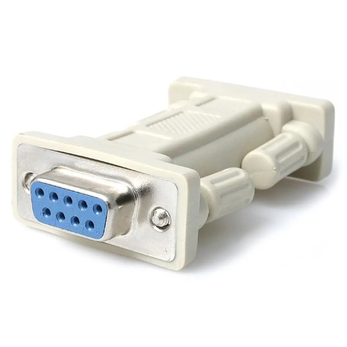 Startech.com NM9FF soros null modem adapter DB-9 női-DB-9 női fehér #1