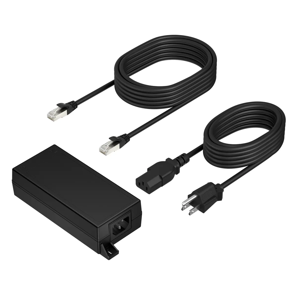 Poly B5NH6AA#ABB PoEPlusPlus 65W 2.5G adapter 3,66 m CAT6A kábel fekete #1
