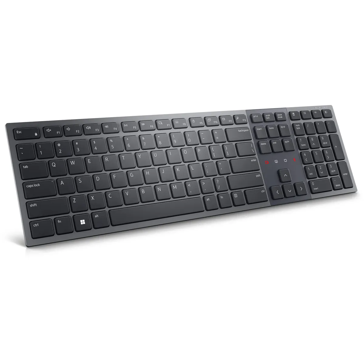 Dell 580-BBDH Premier Collaboration KB900 vezeték nélküli rádiófrekvenciás és Bluetooth kialakítás Qwerty ollós billentyűzet grafit #1
