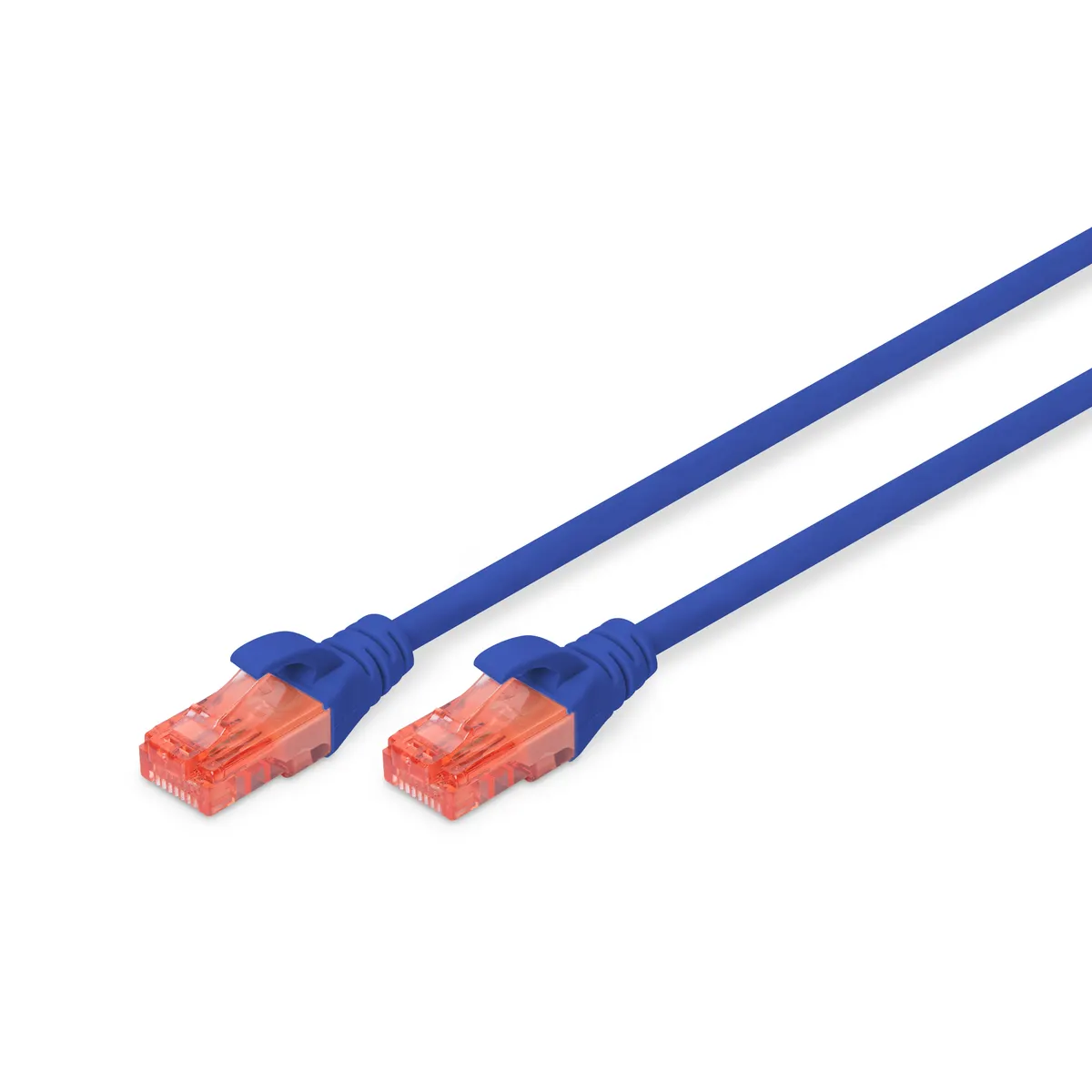 Assmann DK-1617-005/B patchkábel CAT6 U-UTP réz PVC 0,5 m kék #1