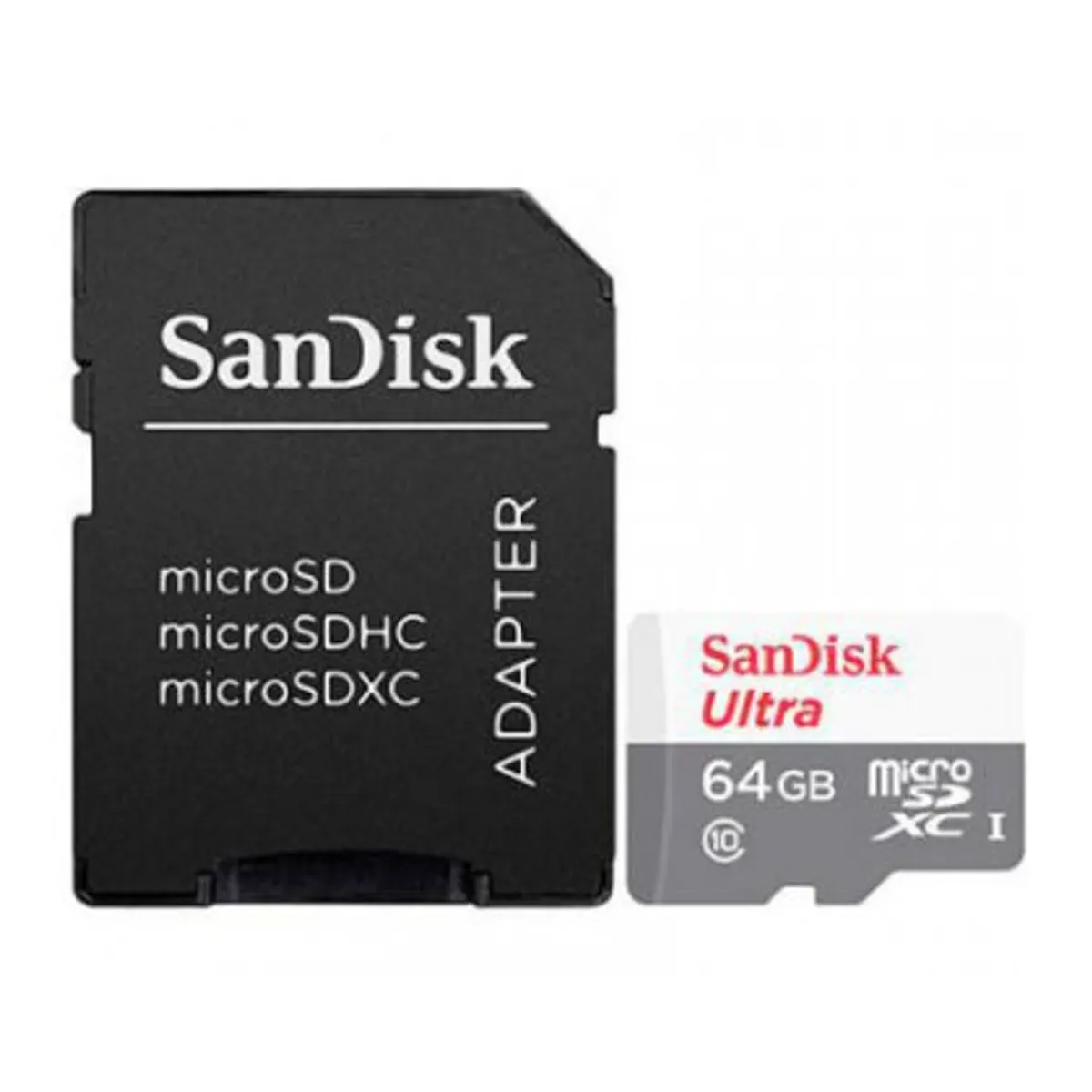 Sandisk SDSQUNR-064G-GN3MA Ultra microSDXC 64 GB UHS-I Class 10 100 MBps 10 MBps adapterrel #1