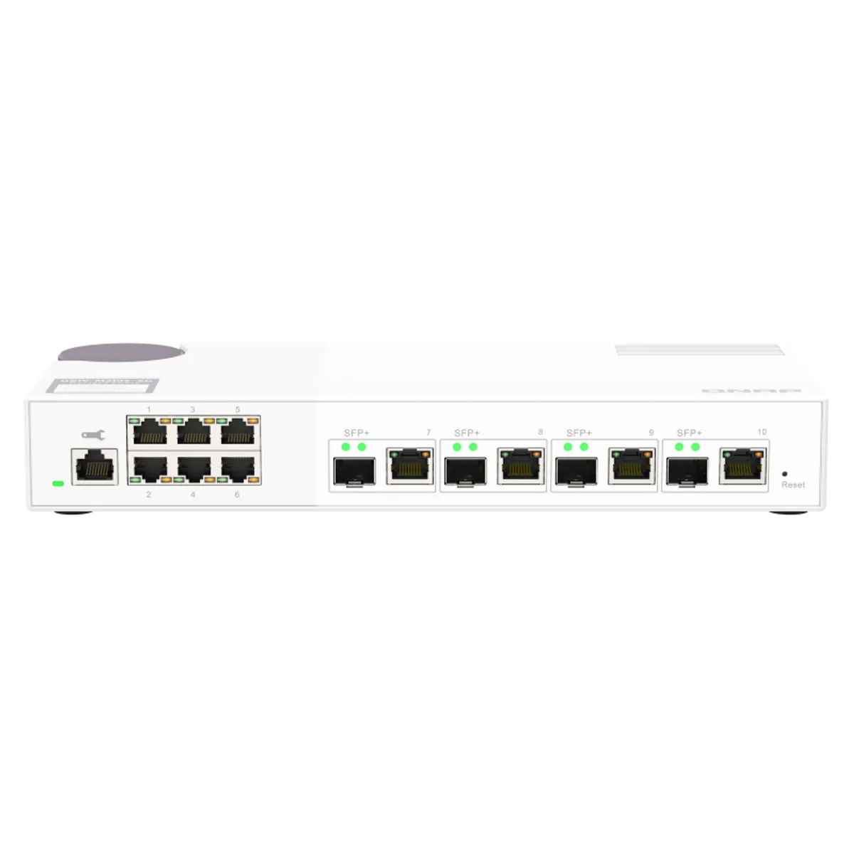 QNAP QSW-M2106-4C QSW-M2106-4C 6x 2,5G RJ-45 4x 10G SFP NBASE-T kombó webes menedzselt kapcsoló #1