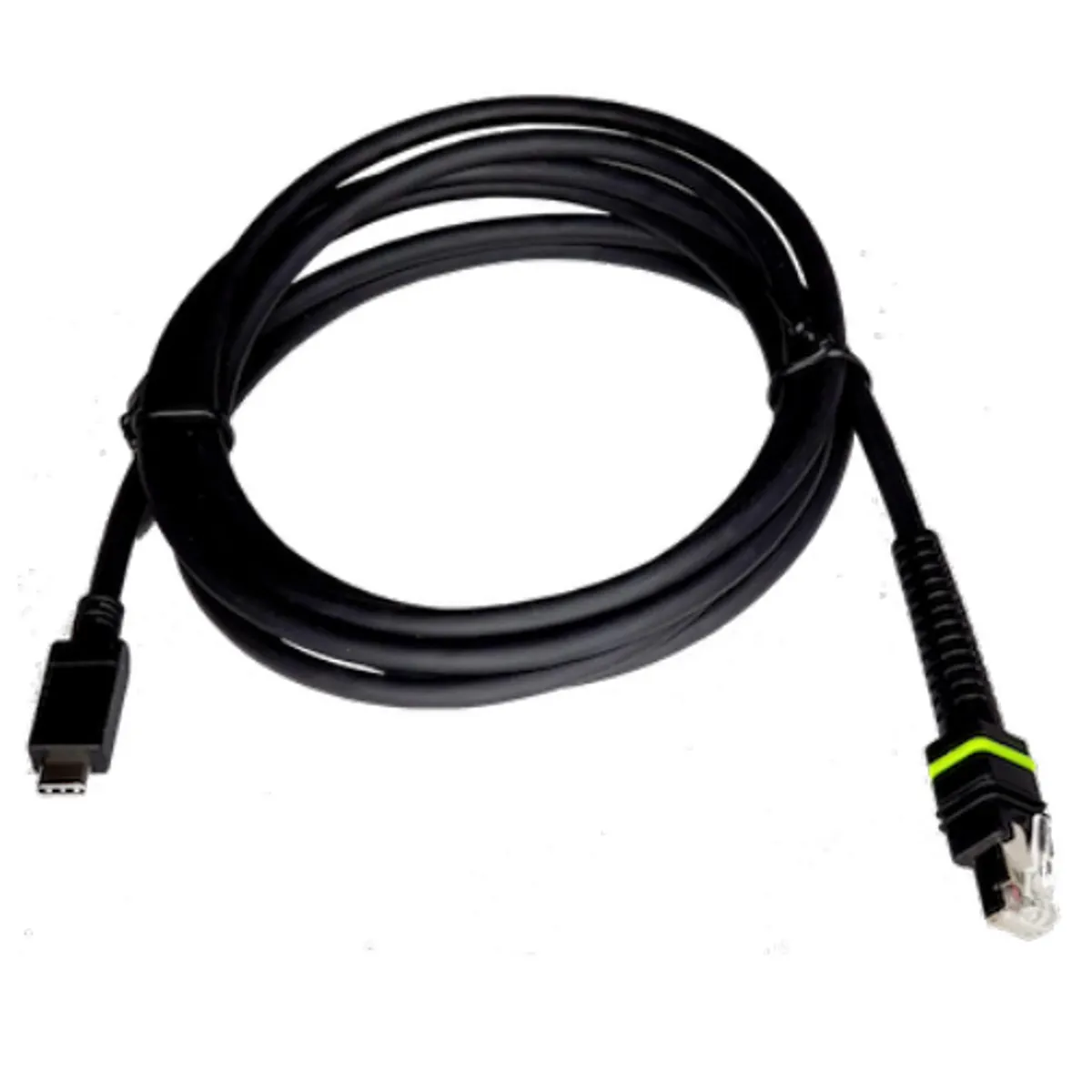 Zebra CBA-U61-S07ZAR árnyékolt USB-C kábel 2 m RJ-45 BC1.2 #1