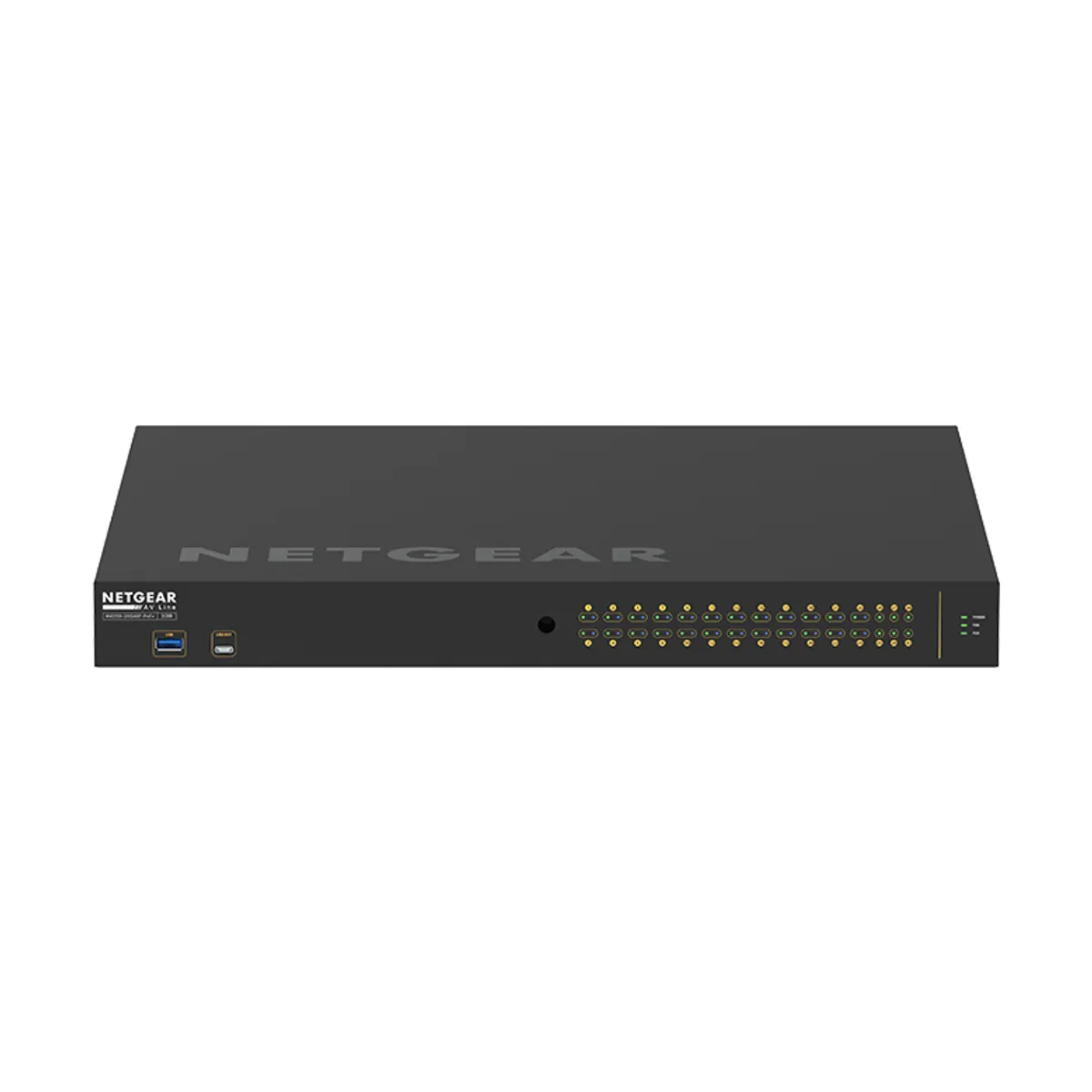 Netgear GSM4230PX-100EUS GSM4230PX 24x1G PoE 480W 4xSFP 1U L2-L3 menedzselt #1