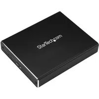 Startech.com SM22BU31C3R külső M.2 SSD ház duál slot 2 TB M.2 SATA II SATA III raid 0 1 big jbod 10 Gbps micro USB B
