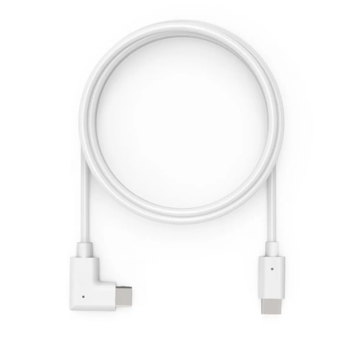 Self Positioning 6FTALLUSBC USB-C-USB-C kábel 0,6 m fehér USB 2.0 90 fokos #1