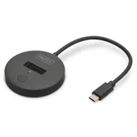 Assmann DA-71547 M.2 NVMe-SATA dokkolóállomás USB-C 10 Gbps fekete