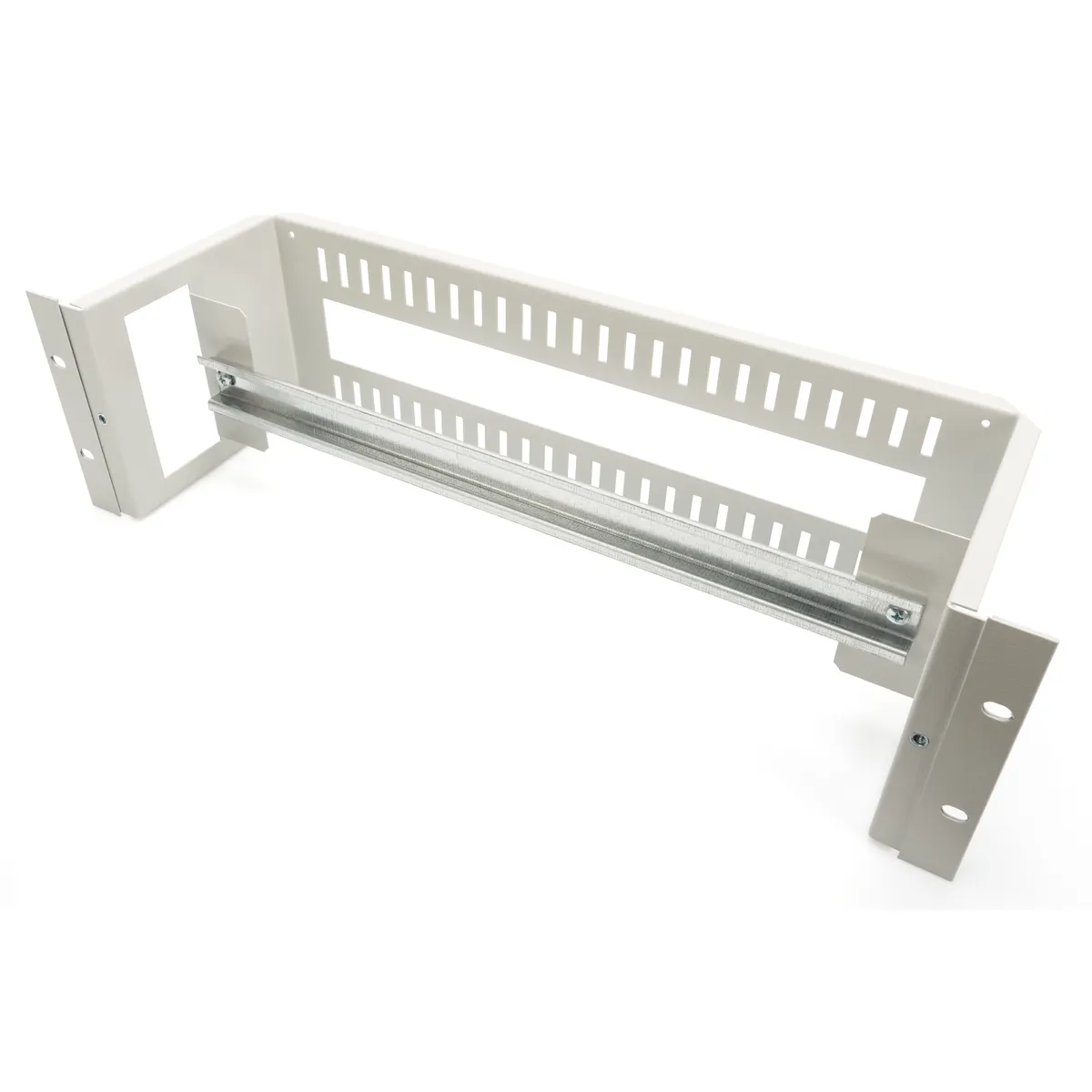 Assmann DN-19-DIN-3U DIN sín tartó 3U acél szürke #1