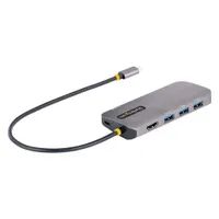 Startech.com 127B-USBC-MULTIPORT USB-C többportos adapter HDMI 4K60Hz, USB hub 5 Gbps, 100 W PD, Gigabit Ethernet