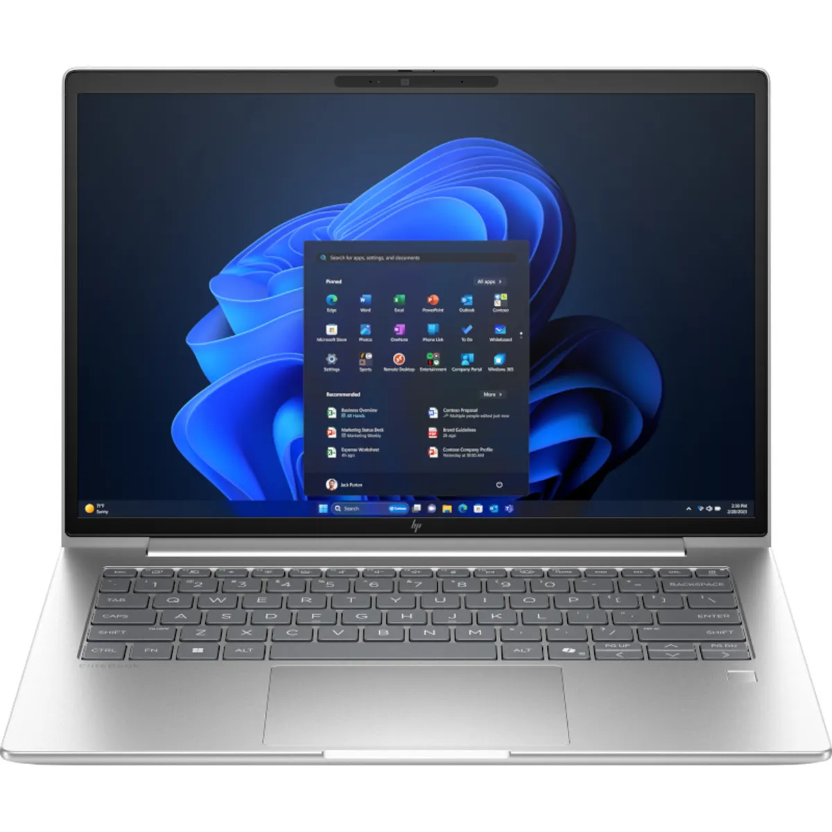 HP Inc. AD4N7ET#AKC EliteBook 6 G1i 14" Intel Core Ultra 7 255U 16GB DDR5 512GB SSD WUXGA 1920x1200 Windows 11 Pro silver #1