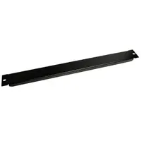 Startech.com BLANKB1 fedőlemez 19" 1U rack acél fekete