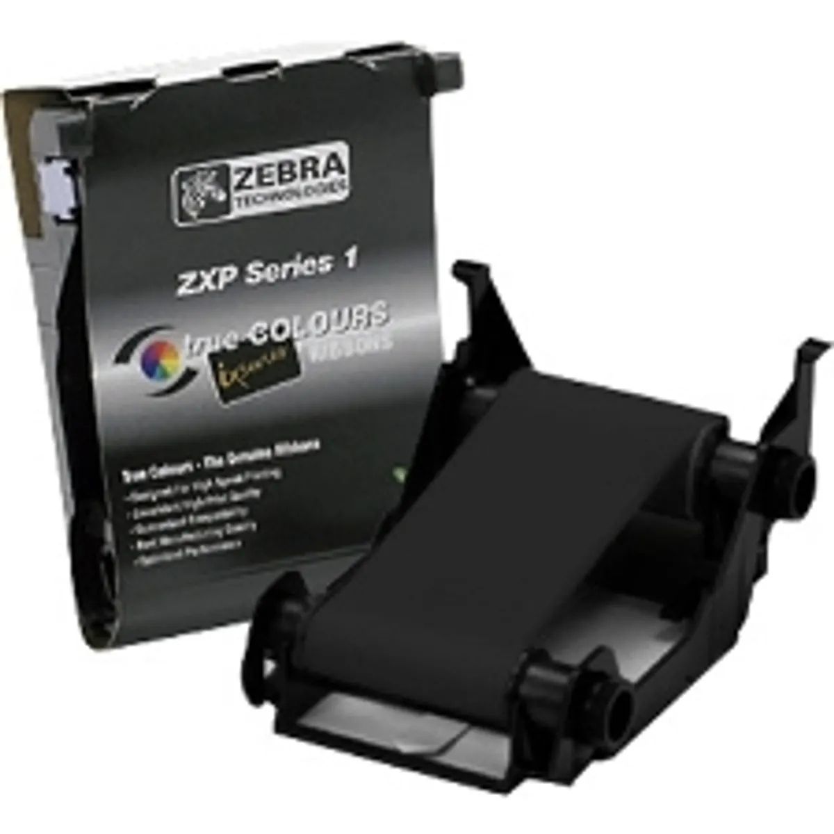 Zebra 800011-101 Load-N-Go ZXP Series 1 szalag monokróm fekete 1000 oldal kompatibilis ZXP 1 #1