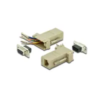 Assmann AK-610516-000-I adapter RS-232 D-Sub-D-Sub szürke